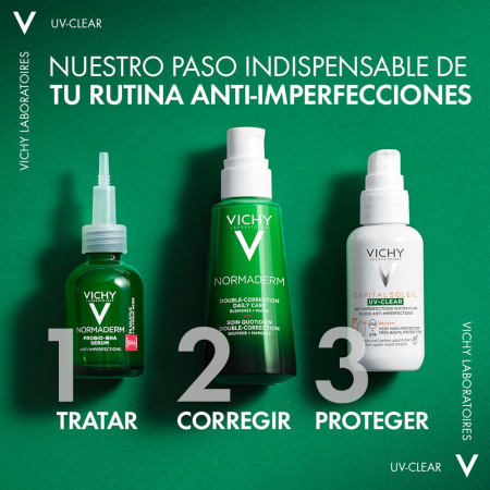 VICHY CAPITAL SOLEIL SPF50+ UV CLEAR ANTIIMPERFECCIONES FLUIDO 50 ML