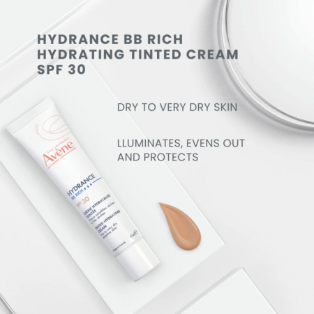 AVENE HYDRANCE BB-RICA CREMA HIDRATANTE SPF30 CON COLOR 40 ML