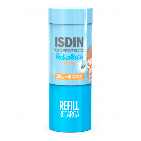 ISDIN FOTOPROTECTOR PEDIATRICO SPF50 RECARGA STICK INVISIBLE 50 ML