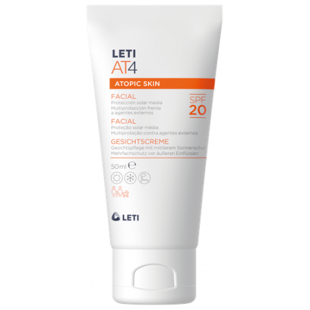 LETI AT-4 ATOPIC SKIN SPF20 CREMA FACIAL 50 ML