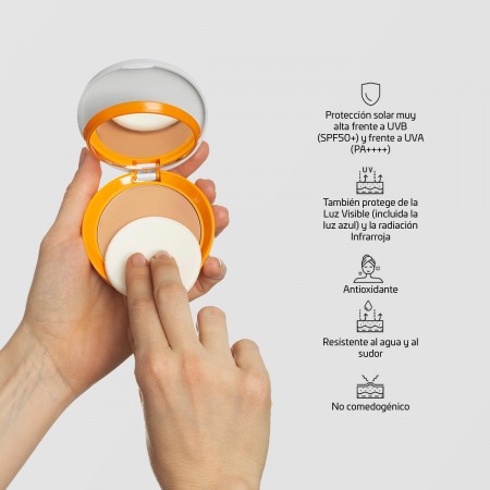 HELIOCARE 360º SPF 50+ OIL-FREE COMPACT PROTECTOR SOLAR 10 G COLOR PEARL