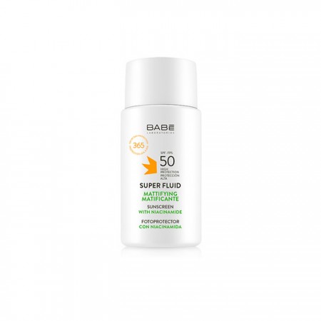 BABE SUPER FLUID FOTOPROTECTOR SPF50 MATIFICANTE FLUIDO 50 ML
