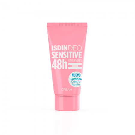 ISDIN DEO SENSITIVE 48H LAMBDA CONTROL DESODORANTE CREMA 50 ML