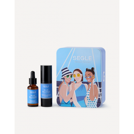 SEGLE COFRE JORDI LAVANDA HIDRATANTE: BLUE BALANCE SERUM 30ML + BLUE BALANCE GELCREMA 30ML