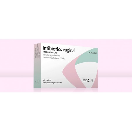 INTIBIOTICS VAGINAL 100.000.000 UFC 6 CAPSULAS VAGINALES