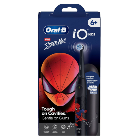 ORAL-B CEPILLO ELECTRICO INFANTIL SPIDERMAN IO KIDS +6 AÑOS