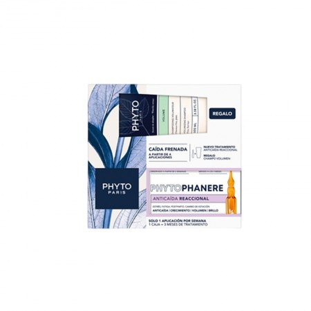 PHYTO PHYTOPHANERE AMPOLLAS ANTICAIDA REACCIONAL 12 AMPOLLAS X 5 ML