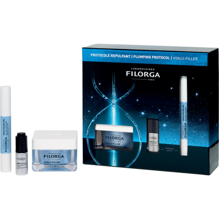 FILORGA COFRE HIDRA HYALU-FILLER CREMA 50ML + HYALU-FILLER LIPS 4G + MINI NCEF-REVITALIZE SERUM 5ML