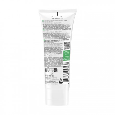 DERCOS CHAMPU ANTICASPA CABELLO GRASO 95 ML FORMATO VIAJE