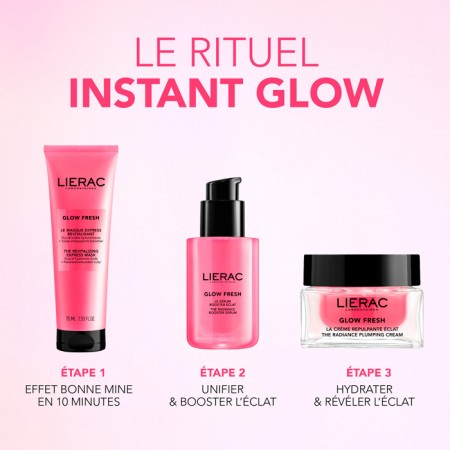 LIERAC GLOW FRESH MASCARILLA REVITALIZANTE EXPRESS 75ML