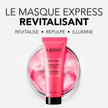 LIERAC GLOW FRESH MASCARILLA REVITALIZANTE EXPRESS 75ML