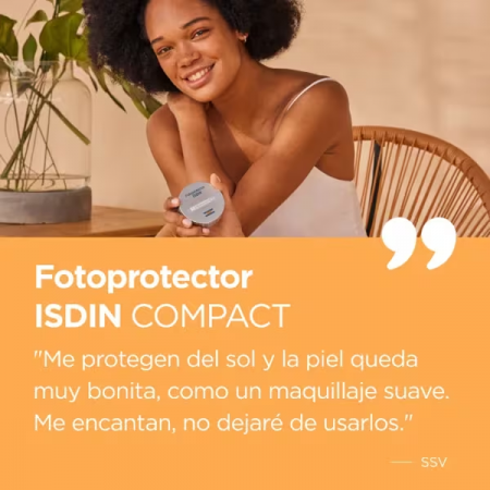 ISDIN FOTOPROTECTOR COMPACT SPF 50+ MAQUILLAJE BRONCE 10 G