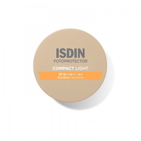 ISDIN FOTOPROTECTOR COMPACT SPF50+ MAQUILLAJE COMPACTO COLOR LIGHT 10 G