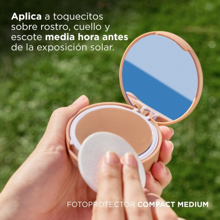 ISDIN FOTOPROTECTOR COMPACT SPF50+ MAQUILLAJE COMPACTO COLOR MEDIUM 10 G