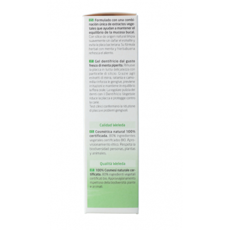 WELEDA GEL DENTIFRICO VEGETAL 1 ENVASE 75 ML