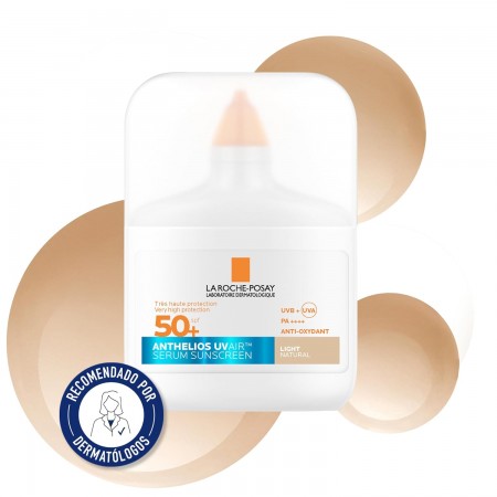 ANTHELIOS UVAIR SPF 50+ SERUM PROTECTOR SOLAR COLOR LIGHT 50 ML