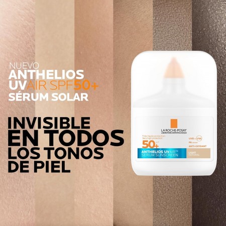 Sérum solar con color adaptable a distintos tonos de piel La Roche-Posay Anthelios UVAir SPF50+