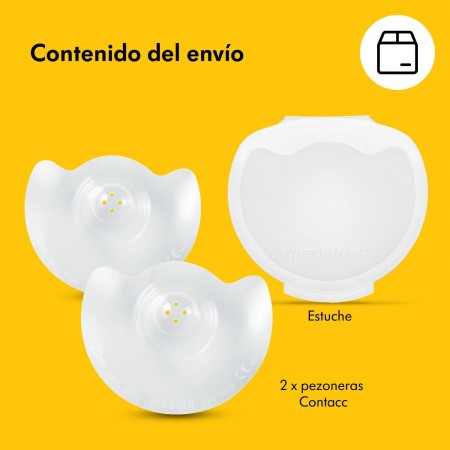 MEDELA PEZONERAS TALLA L 24MM 2 UNIDADES