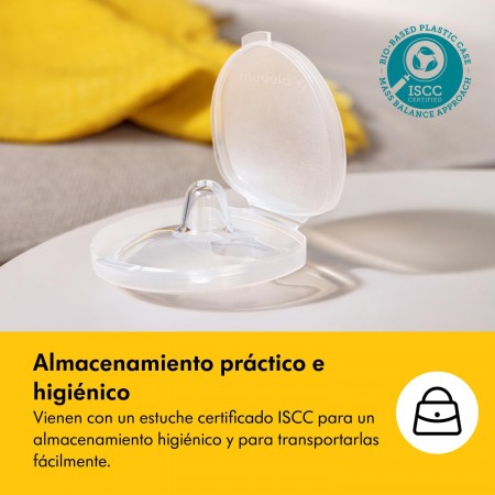MEDELA PEZONERAS TALLA M 20MM 2 UNIDADES