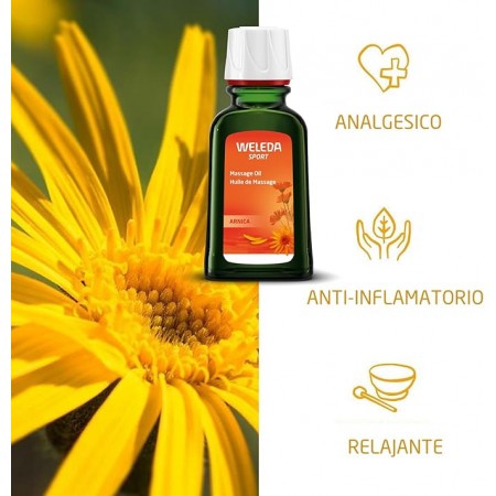 WELEDA ACEITE DE MASAJE CON ARNICA DESCONTRACTURANTE 100 ML
