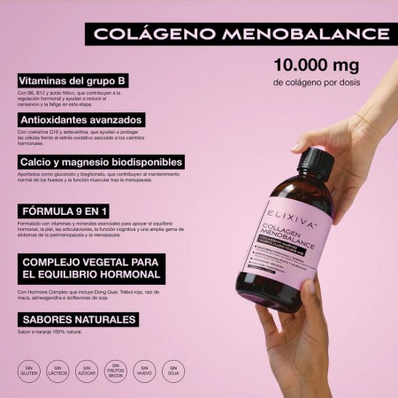 ELIXIVA COLLAGEN MENOBALANCE SOLUCION ORAL 500ML