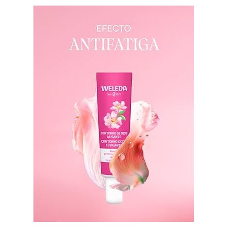 WELEDA CONTORNO DE OJOS ALISANTE ROSA MOSQUETA Y TE BLANCO 12 ML