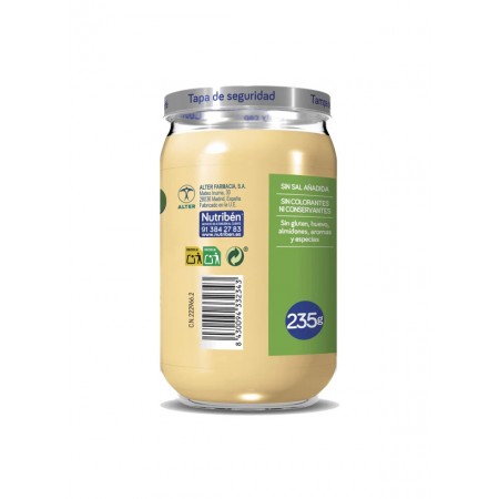 NUTRIBEN POTITOS CREMA SUAVE DE CALABAZA Y QUESO 235 G