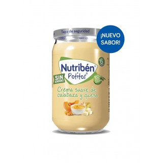 NUTRIBEN POTITOS CREMA SUAVE DE CALABAZA Y QUESO 235 G