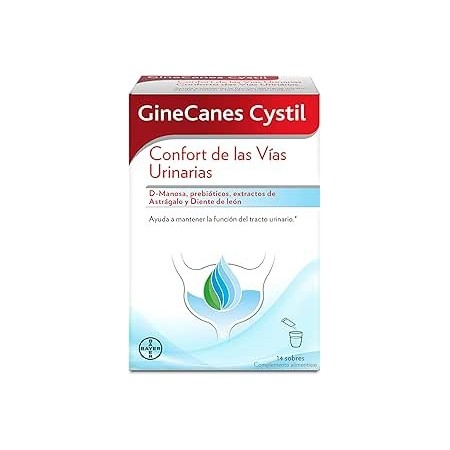 GINECANES CYSTIL CONFORT VIAS URINARIAS 14 SOBRES