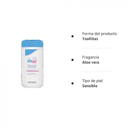 SEBAMED BABY TOALLITAS OLEOSAS 70 TOALLITAS