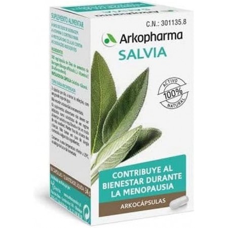 ARKOPHARMA MENOPAUSIA SALVIA 50 CAPSULAS