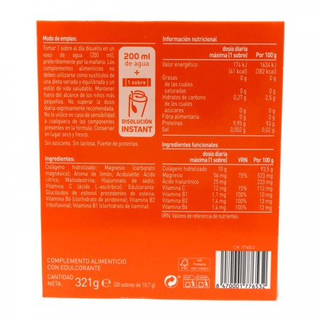 NS VITANS COLAGENO+ SABOR LIMON 30 SOBRES INSTANT