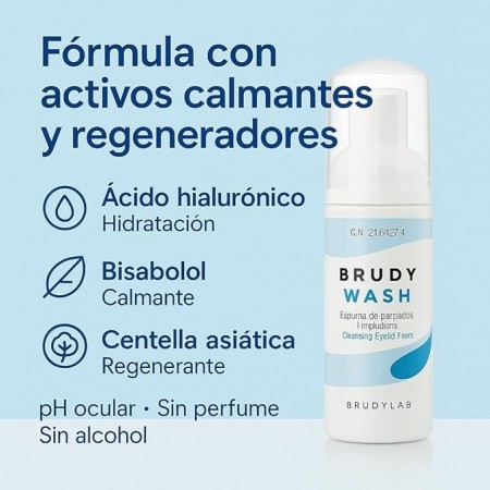 BRUDY WASH ESPUMA DE PARPADOS 50 ML