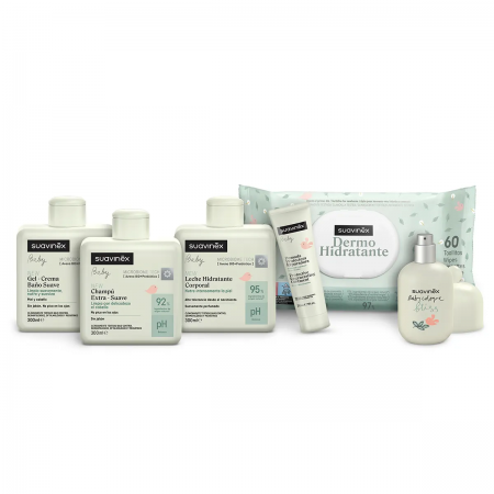 SUAVINEX BOLSO WELCOME BABY SET COLOR VERDE CLARO