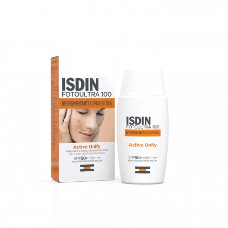 ISDIN FOTOULTRA 100 ACTIVE UNIFY SPF 50+ FUSION FLUID 50 ML