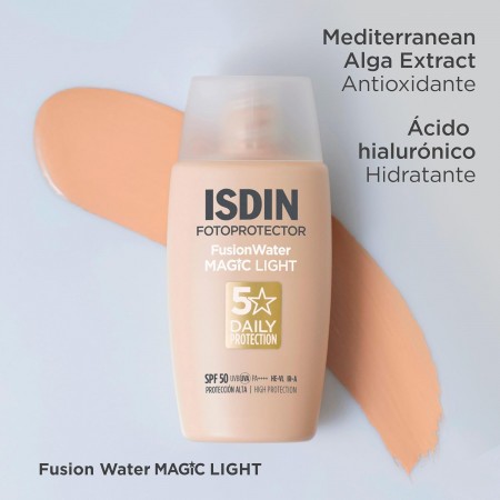 ISDIN FOTOPROTECTOR SPF50 FUSION WATER COLOR LIGHT 50ML