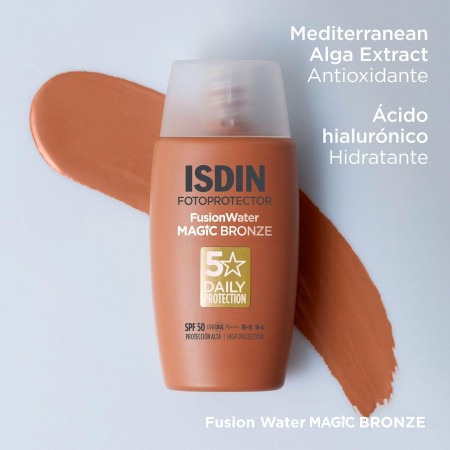 ISDIN FOTOPROTECTOR SPF50 FUSION WATER COLOR BRONZE 50ML