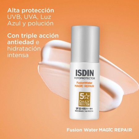 ISDIN FOTOULTRA FUSION WATER MAGIC REPAIR CREMA ULTRA LIGERA 50 ML