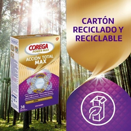 COREGA LIMPIEZA PROTESIS ACCION TOTAL 36 TABLETAS