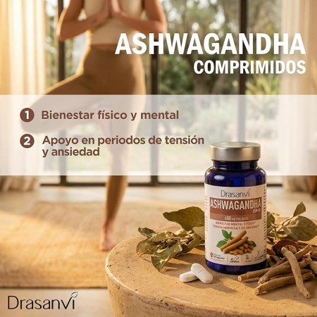 DRASANVI ASHWAGANDHA CON VITAMINA B6 + VITAMINA B12 60 GUMMIES