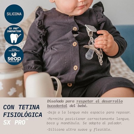 SUAVINEX CHUPETES FISIOLOGICO DE SILICONA +18 MESES 2 UNIDADES