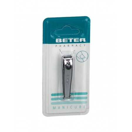BETER CORTAUÑAS DE MANICURA CROMADO CURVO 6 CM