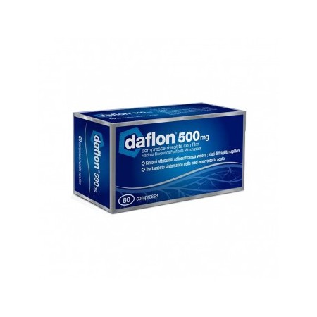 DAFLON 500 MG 60 COMPRIMIDOS RECUBIERTOS