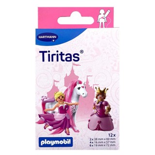 TIRITAS PLAYMOBIL APOSITO ADHESIVO GIRLS 12 UNIDADES SURTIDAS
