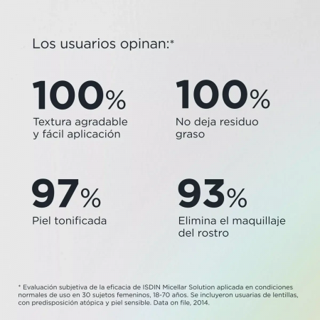 ISDIN SOLUCION MICELAR 4 EN 1 PIELES SENSIBLES 400 ML