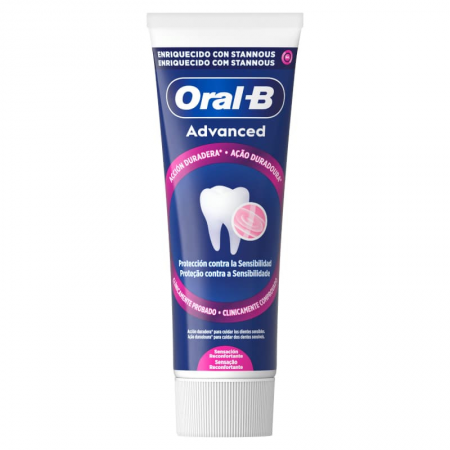 ORAL-B ADVANCE DUPLO PASTA SENSIBILIDAD 2 X 75 ML
