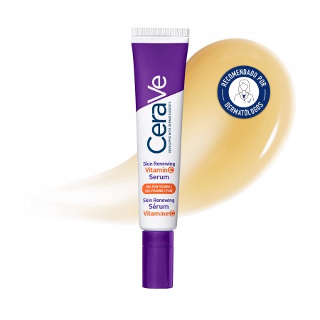 CeraVe Skin Renewing Serum con Vitamina C de 30 ml recomendado por dermatólogos