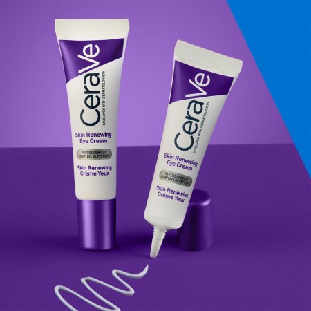 Tratamiento renovador CeraVe para hidratar y restaurar la barrera del contorno de ojos