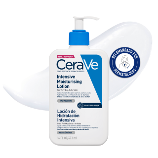 Loción corporal CeraVe Intensive Moisturising Lotion para hidratar intensamente la piel