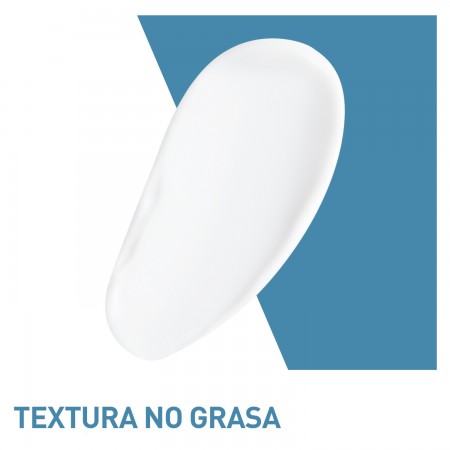 Textura rica de rápida absorción y acabado no graso de la crema de manos CeraVe